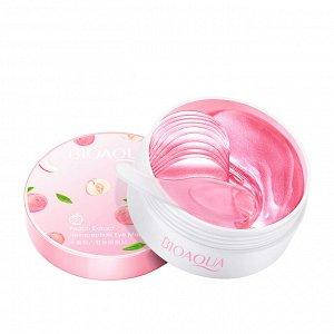 

Гидрогелевые патчи для глаз с экстрактом персика Bioaqua Peach Extract Hexapeptide Eye Mask 60 шт