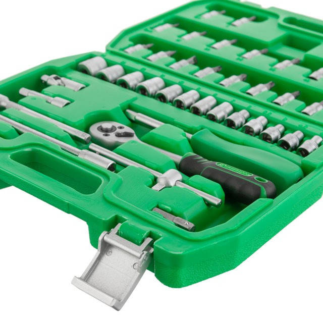 

Набор инструментов 46 шт., 1/4" INTERTOOL ET-6046SP