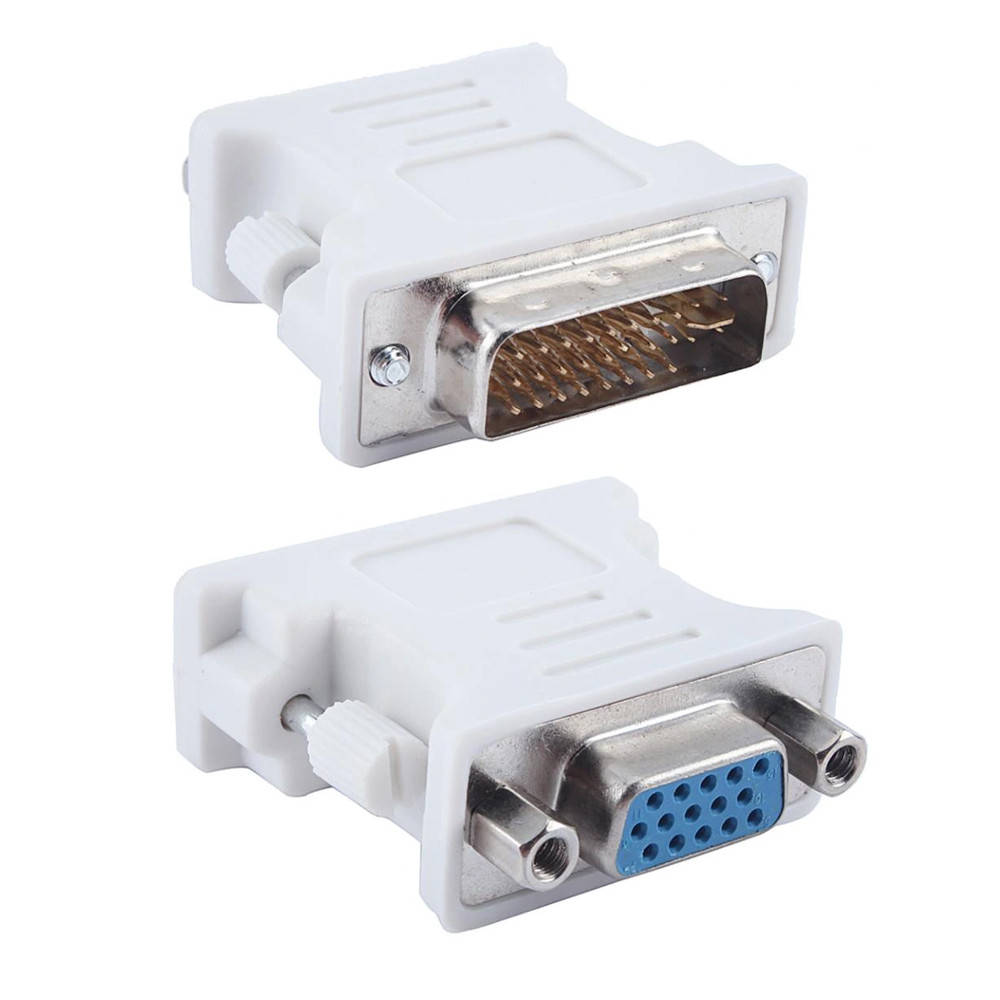 

Перехідник VG A(мама)/DVI 24+5(папа)Grey Q50, Серый