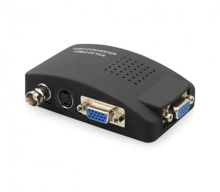 

Конвертер BNC S-Video - VGA, видео, для монитора адаптер преобразователь видео сигнала