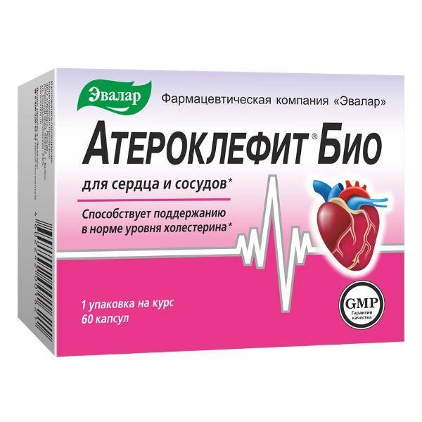 

Эвалар Атероклефит био ⭐ капсулы, 60 шт.