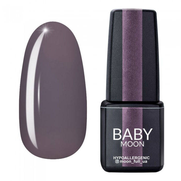 

Гель-лак Baby Moon Midnight №06, 6 мл (темный пепел)
