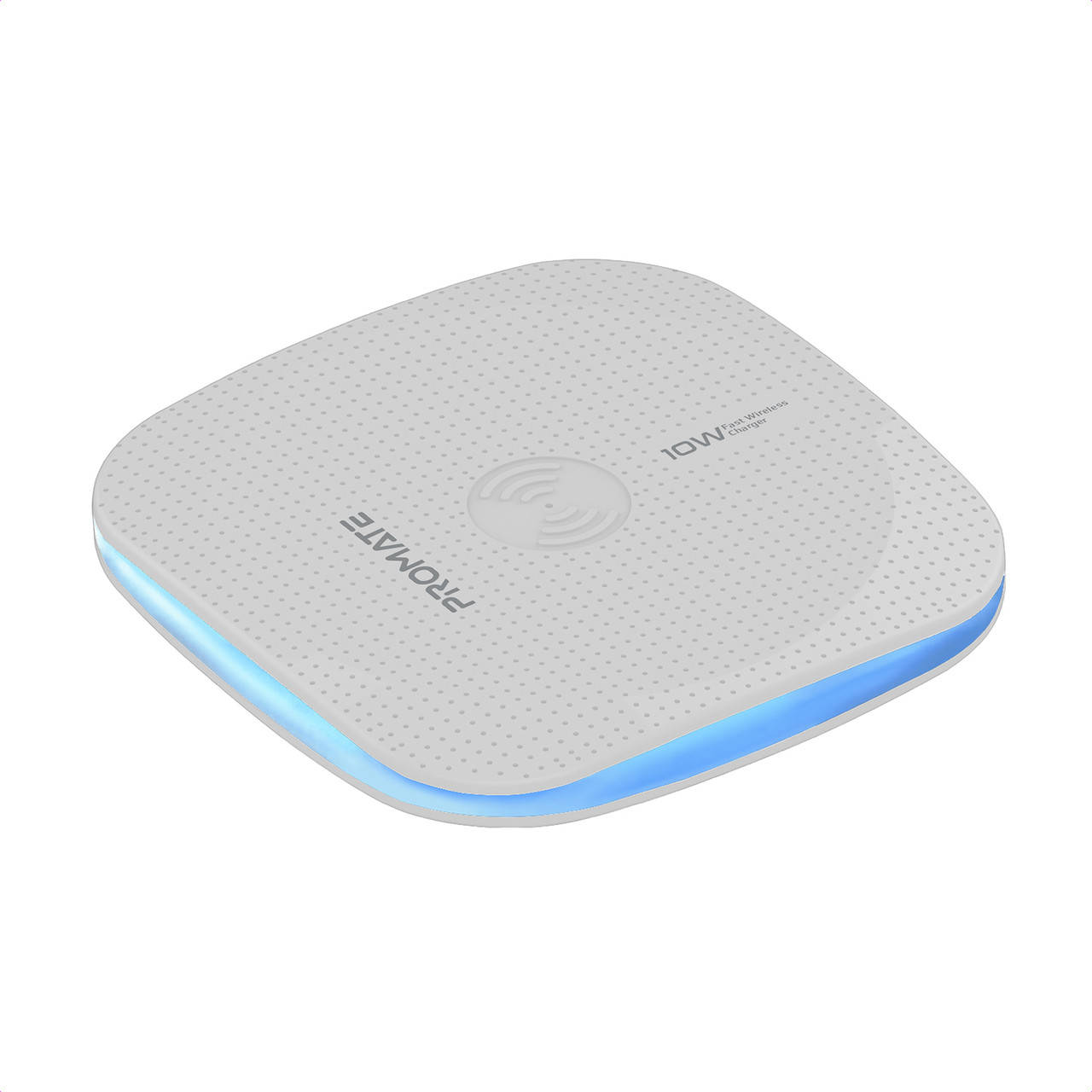 

Беспроводное зарядное устройство Promate AuraPad-4 10 Вт White, Белый