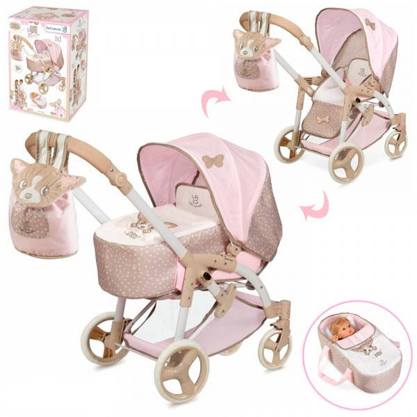 

Коляска для куклы 81643 75х40х75 см, Разные цвета
