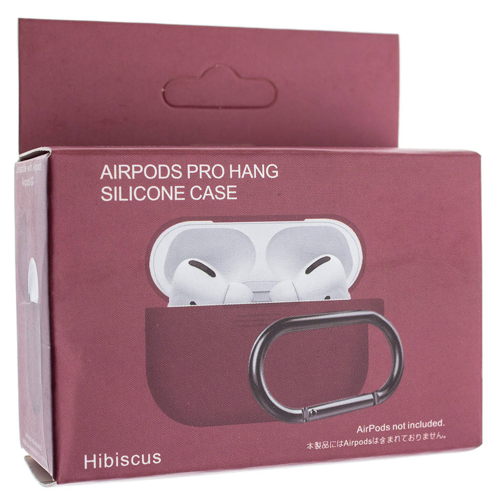 

Чехол для AirPods Pro с КАРАБИНОМ Hibiscus
