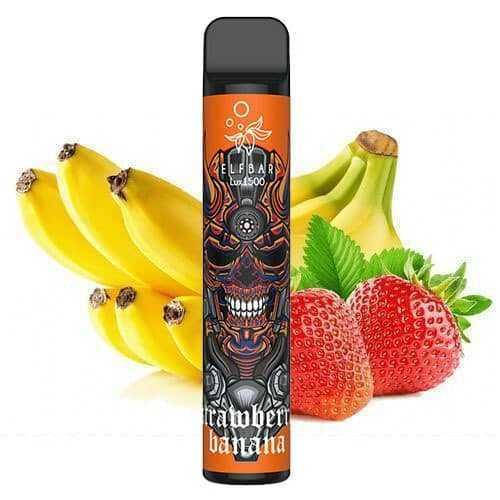 

Електронная сигаретаElfBar 1500 затяжек с вкусом Strawberry Banan