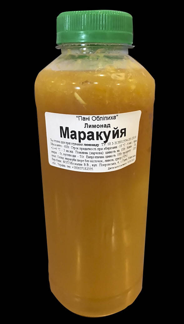 

Лимонад "Маракуйя", заготовка 600г
