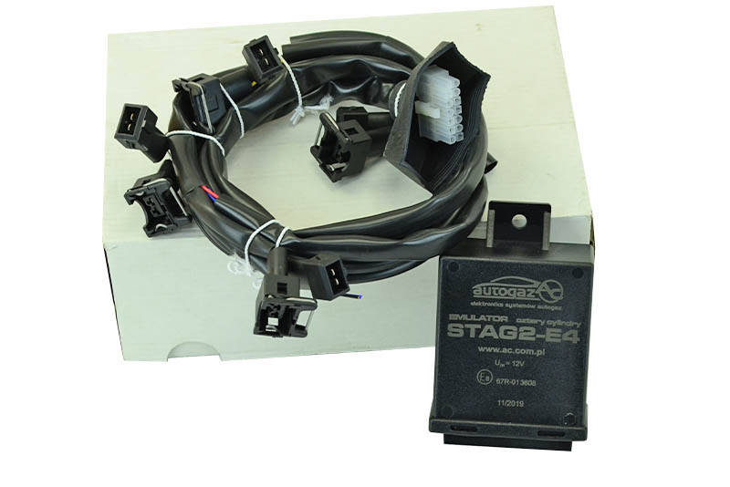 

Эмулятор инжектора (форсунок) (на 4 цилиндра) (2-E4/E) (с разъемом BOSCH) STAG