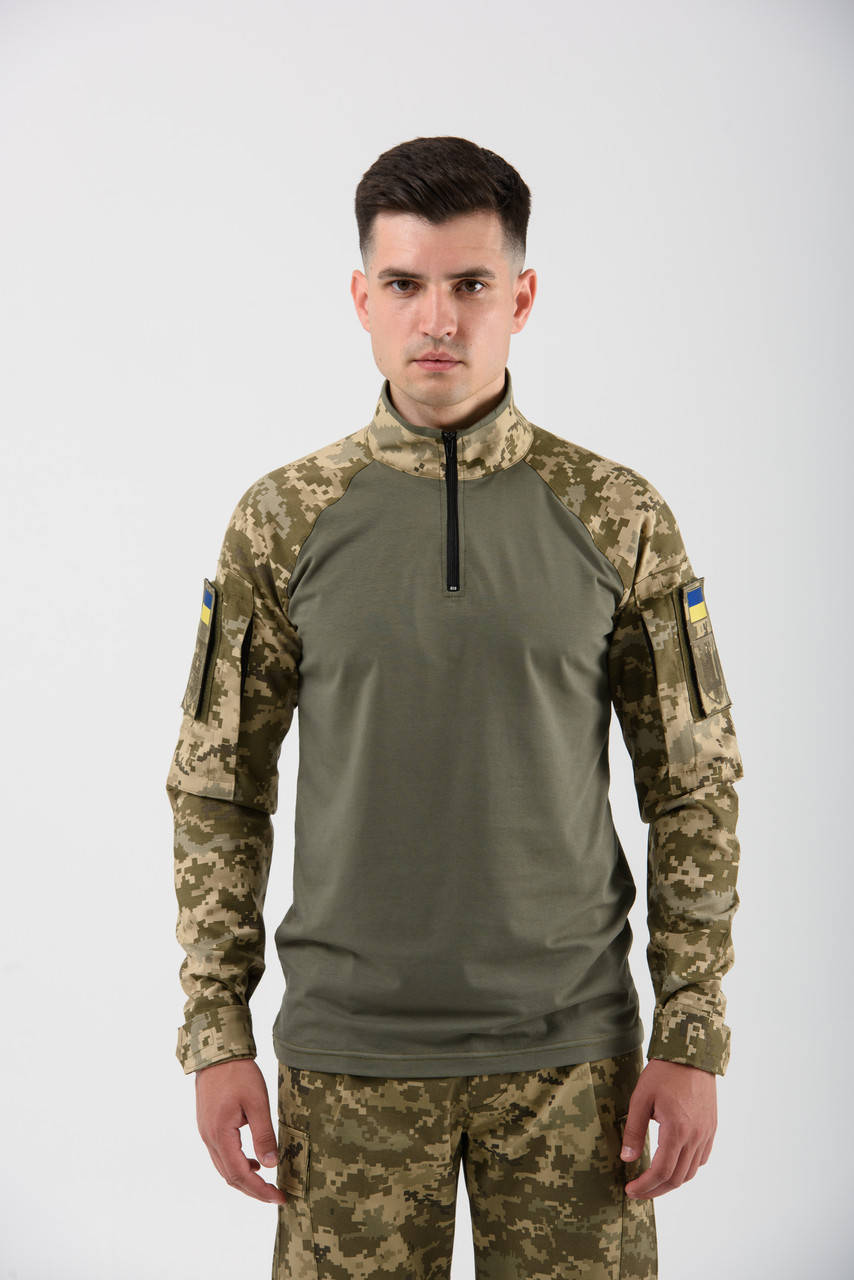 

Рубашка тактическая Убакс пиксель Grehori Textile M, Хаки