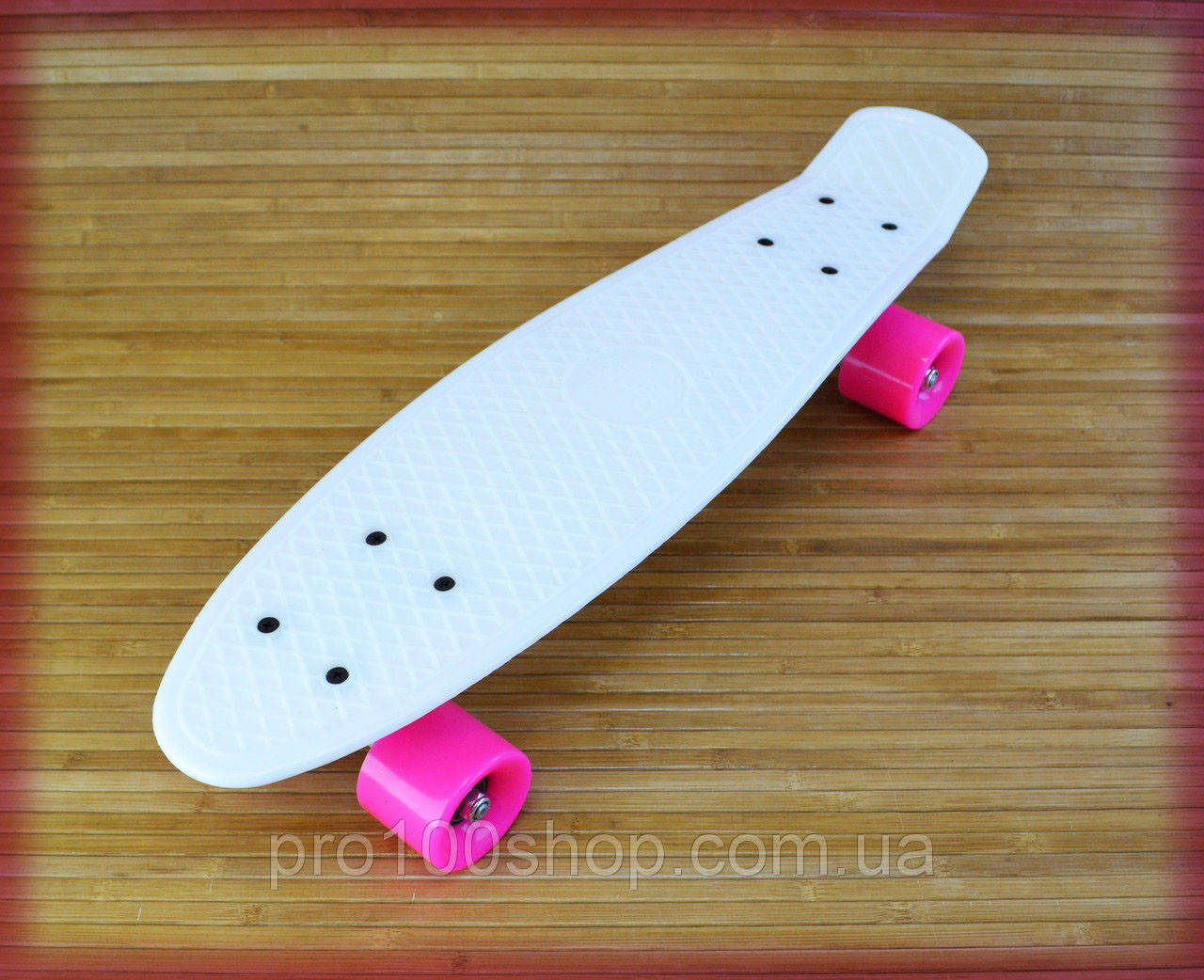 

Скейт Penny board 22 скейтборд ORIGINAL белый для детей и подростков