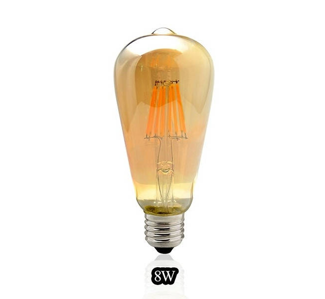 

LED лампа Эдисона ST64 8w 2700K Filament