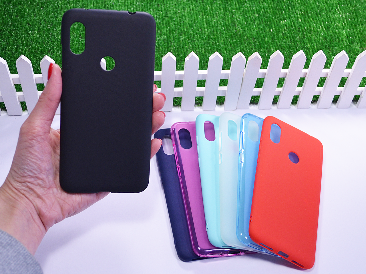 

Силиконовый TPU чехол для Xiaomi Redmi Note 6 Pro