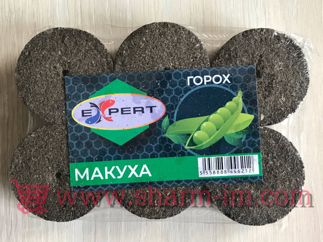 

Макуха Expert Гороховая 6 шайб с отверстием