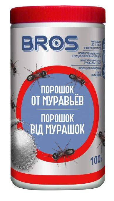 

Инсектицидное средство Bros, Брос. Порошок от муравьев 100 г