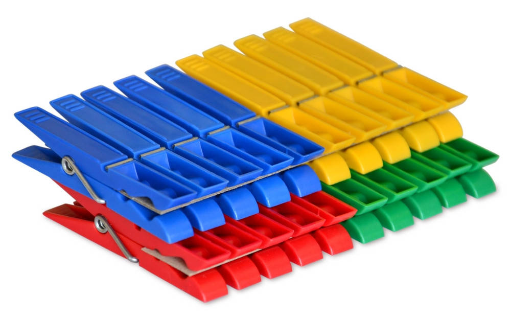 

Прищіпки CLARINA 20шт. 66-00-5030 |прищепки