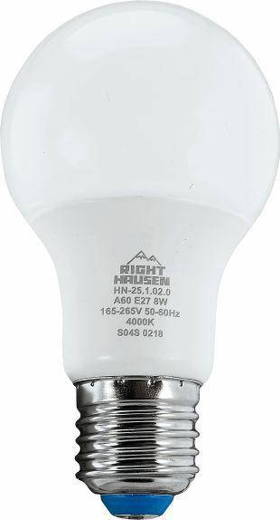 

Лампа RIGHT HAUSEN LED Standard A65 16W E27 6500K HN-151042