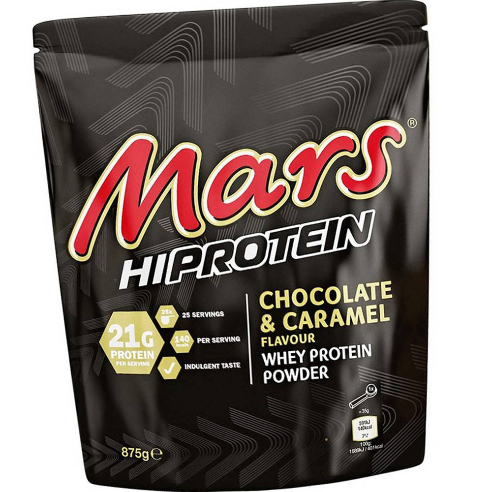 

Спортивный сывороточный белок (протеин) Mars Hi Protein 875 г шоколад-карамель