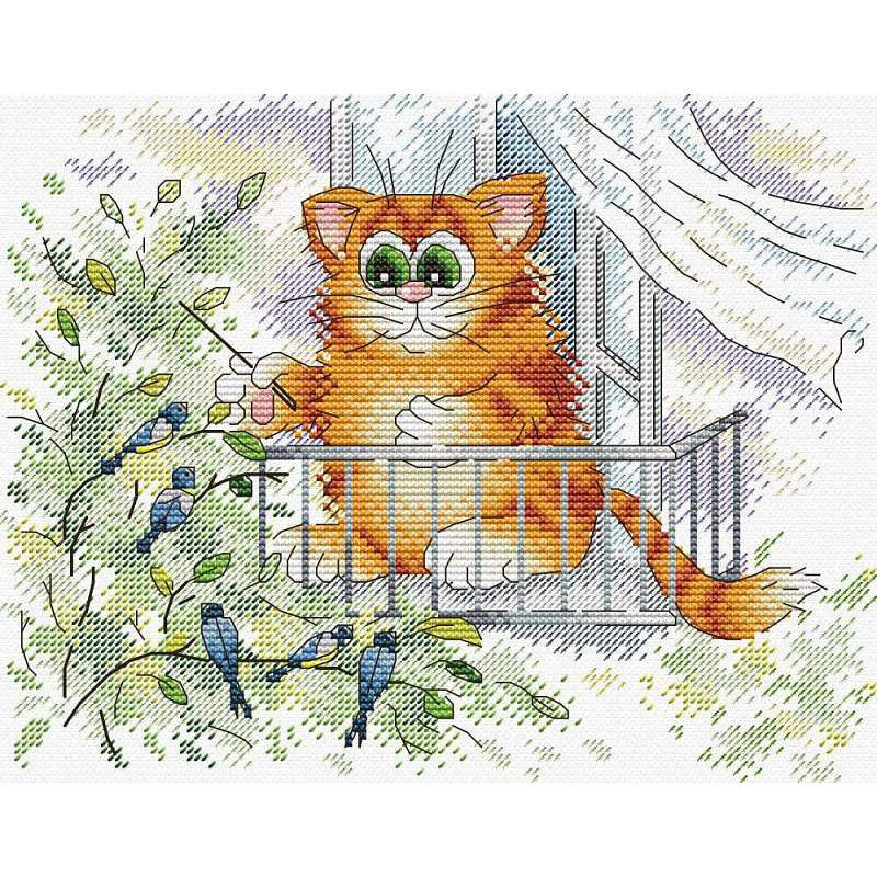 

Набор для вышивания крестом М.П.Cтудия Рыжий дирижер (М-361)