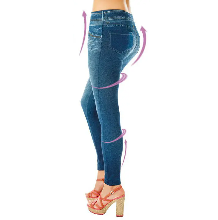 

Женские джеггинсы утягивающие Slim Jeggings Тонкие на бедра 73-86 см