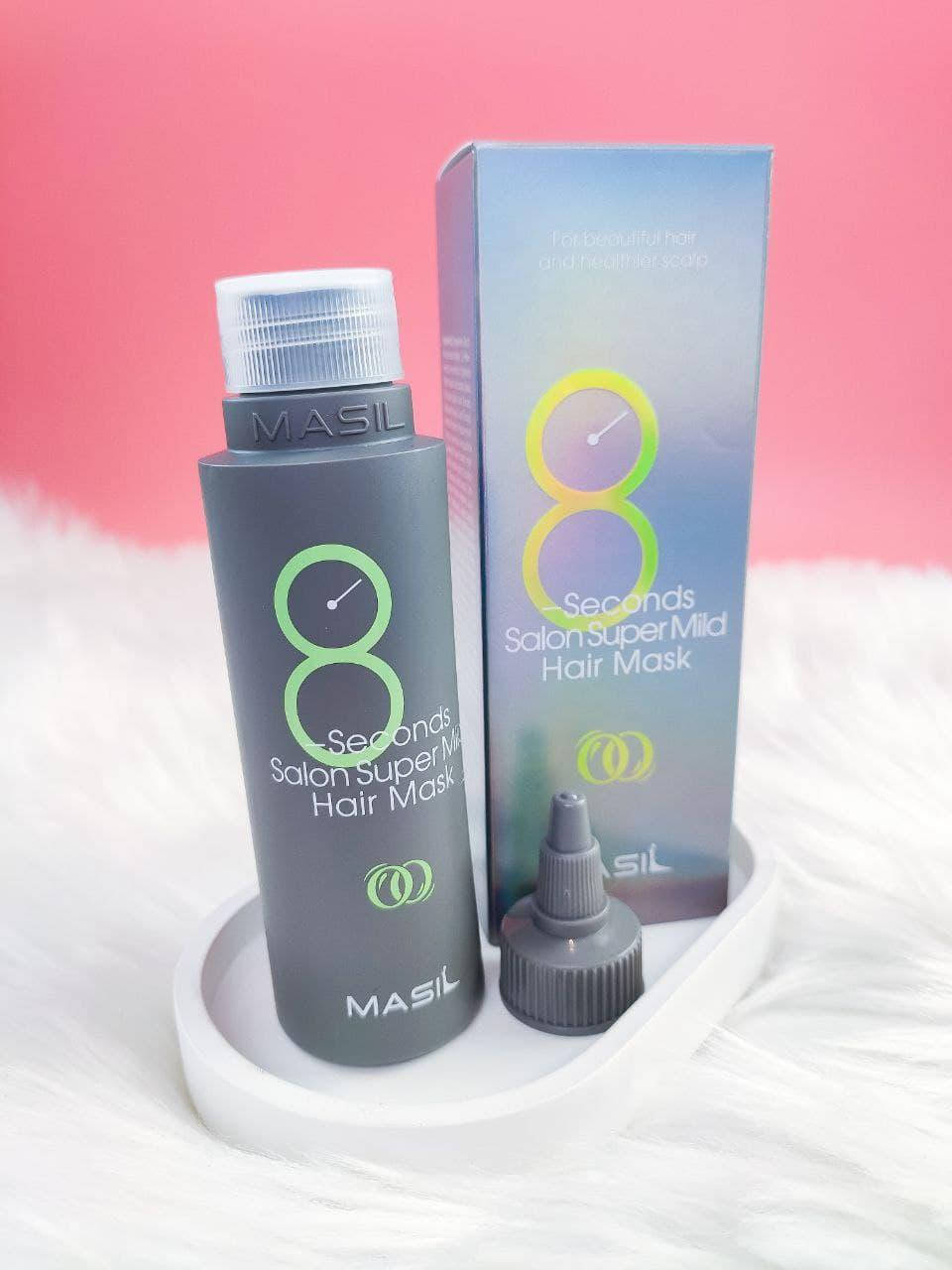 

Восстанавливающая маска для волос Masil 8 Seconds Salon Super Mild Hair Mask 100 мл