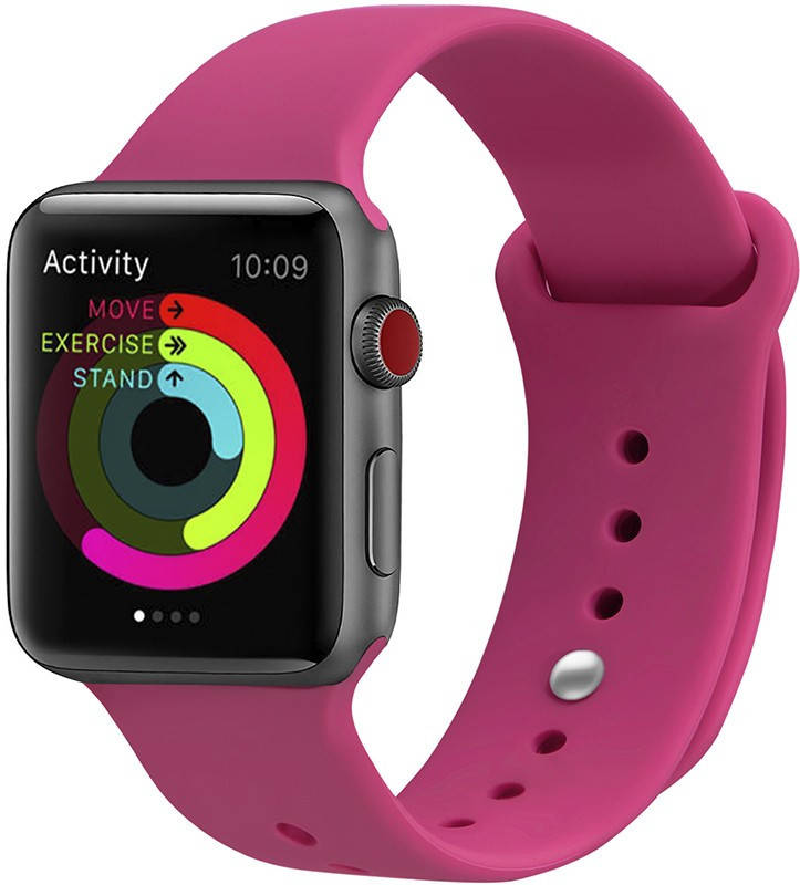

Ремешок UWatch Silicone Strap for Apple Watch 38/40 mm Bobbi Powder
