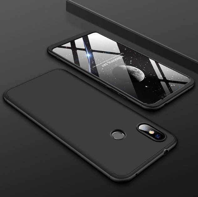 

Чехол GKK 360 для Xiaomi Redmi Note 6 Pro Черный