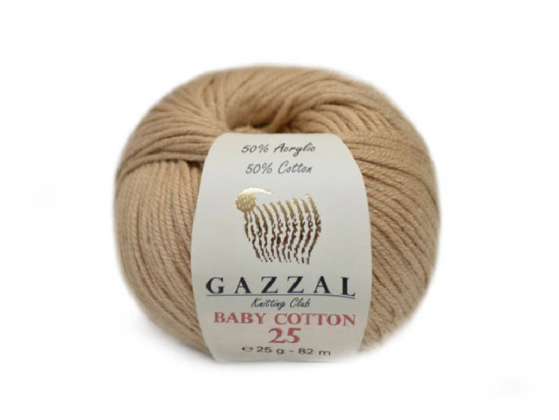 

Gazzal Baby Cotton-25, Бежевый №3424