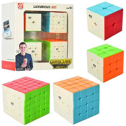 

Qiyi Кубик Рубика Набор Головоломка Рубик 2x2 3x3 4x4 5x5