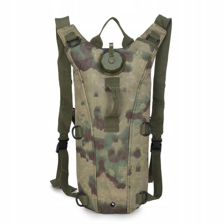 

Рюкзак военно-тактический с гидратором Camel bag 3 л с вкладышем A-TACS, Зелёный