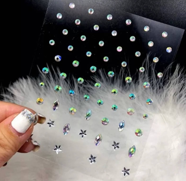 

Стразы для лица, тела