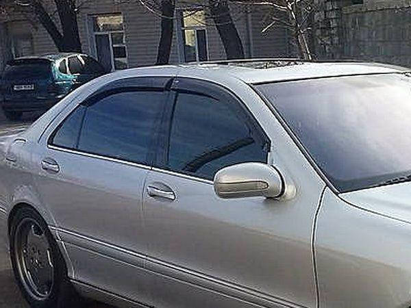 

Дефлекторы окон, ветровики \ MERCEDES S-Class W220 (1998-2005) \ Мерседес 220 \ RACING