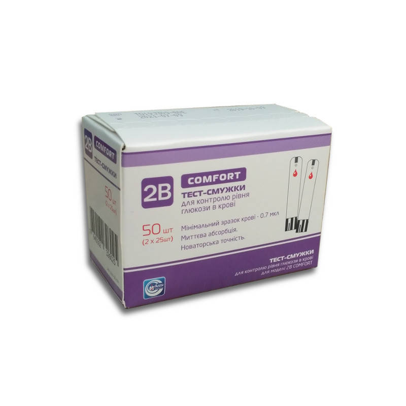 

Тест полоски Comfort 2B №50