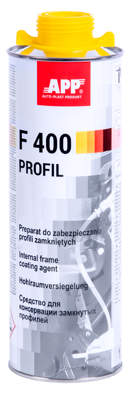 

Мовиль APP F400 Profil янтарный под пистолет 1л.