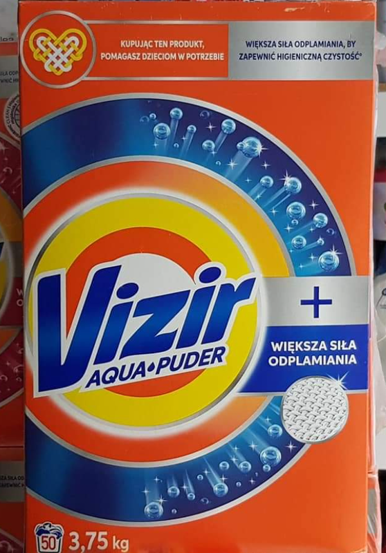 

Vizir /визир aqua powder + стиральный порошок oxi effect, 50 стирок