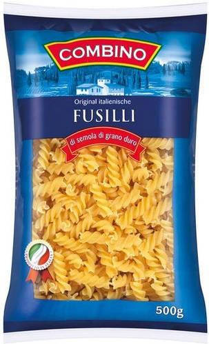 

Макарони COMBINO Fusilli 500г (Італія)