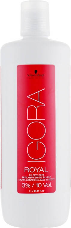 

Лосьйон проявник IGORA Royal 3% 1000 мл Schwarzkopf Professional