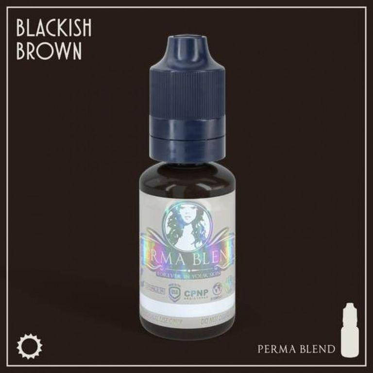 

Пигмент для бровей Perma Blend - BLACKISH BROWN 15 МЛ.