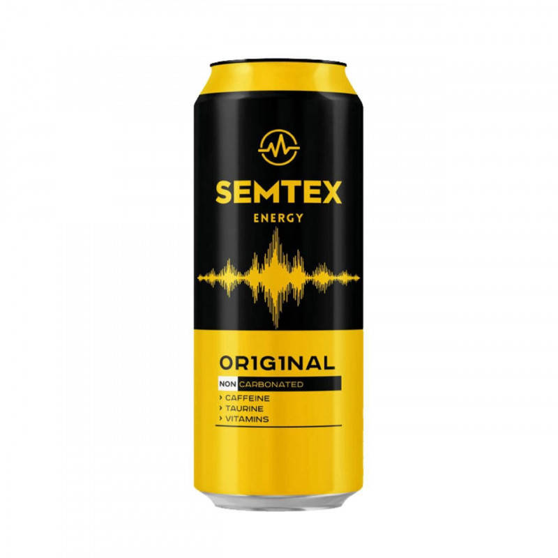

Енергетик SEMTEX ORIGINAL 250мл (8594006180160)
