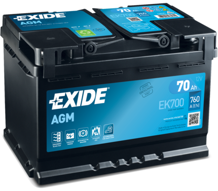 

Аккумулятор автомобильный Exide EK700