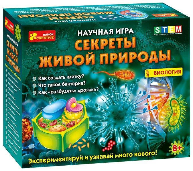 

Научная игра Секреты живой природы, 8+ Ranok-creative