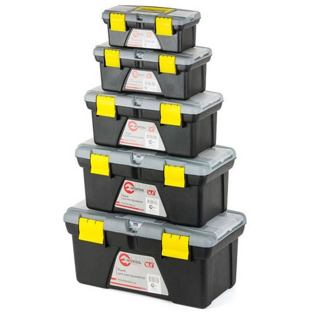 

Комплект ящиков для инструмента 5шт (ВХ-0310 10"/ВХ-0312 12"/ВХ-0314 14"/BX-0316 16.5"/BX-0318 18.5") BX-0305