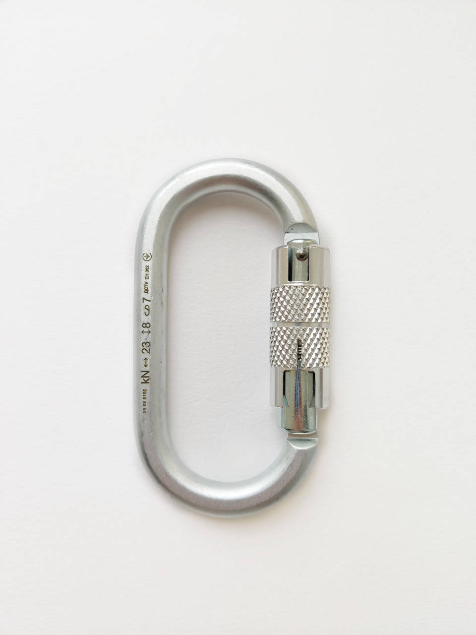 

Карабин стальной овальный автомат OVAL AUTOLOCK