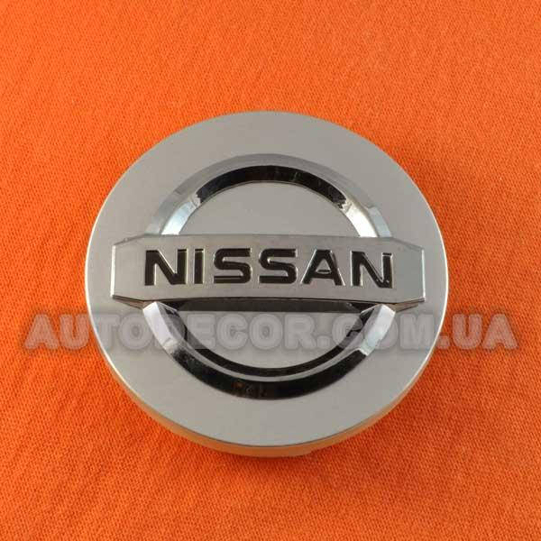 

Колпачки заглушки на литые диски Nissan (59/55/7) серые XW0701-3