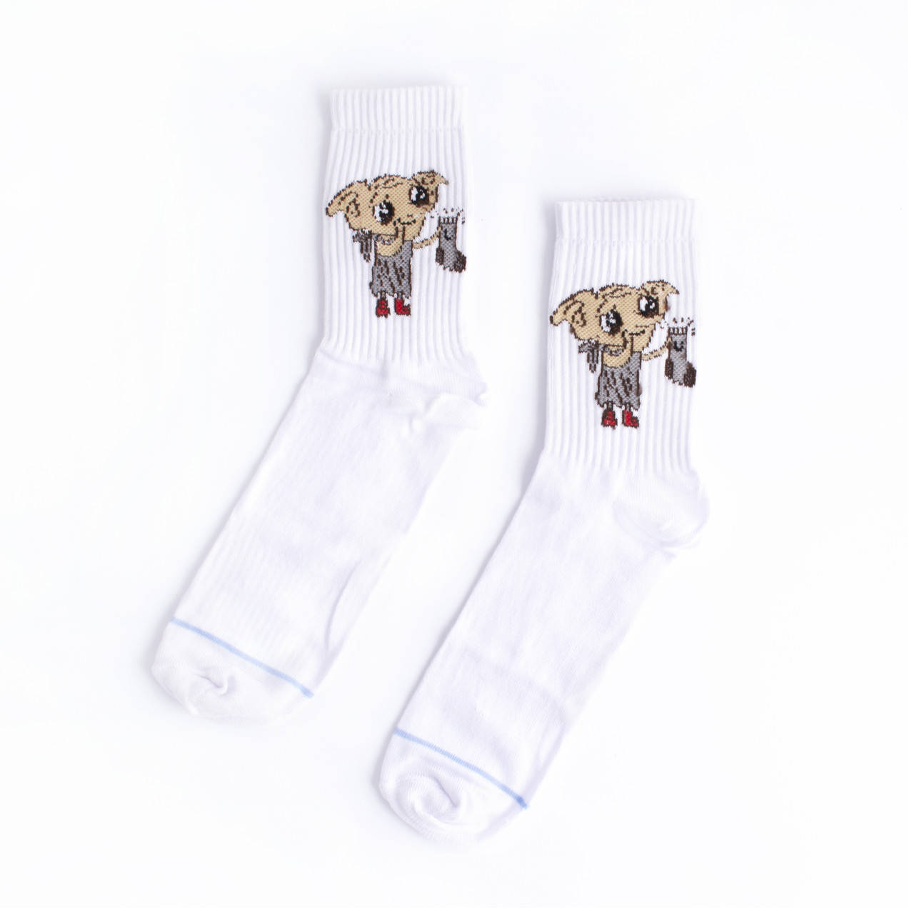 

Носки с принтом Белый "Добби"