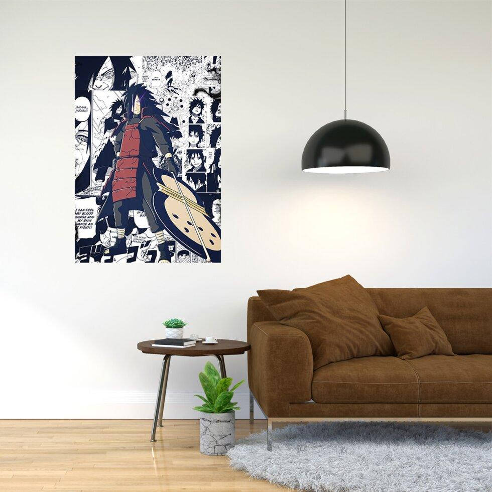 

Плакат-постер с принтом "Naruto - Наруто (сёнэн-манга, аниме) 2" (297 × 420) Настенный, Мелованная бумага, А3