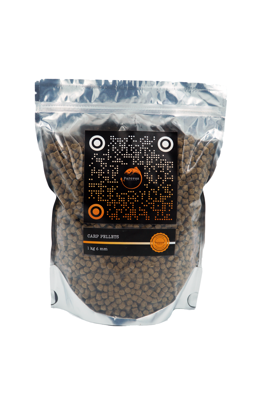 

Пеллетс Карповый, пеллетс для рыбалки 6 мм, 1 кг