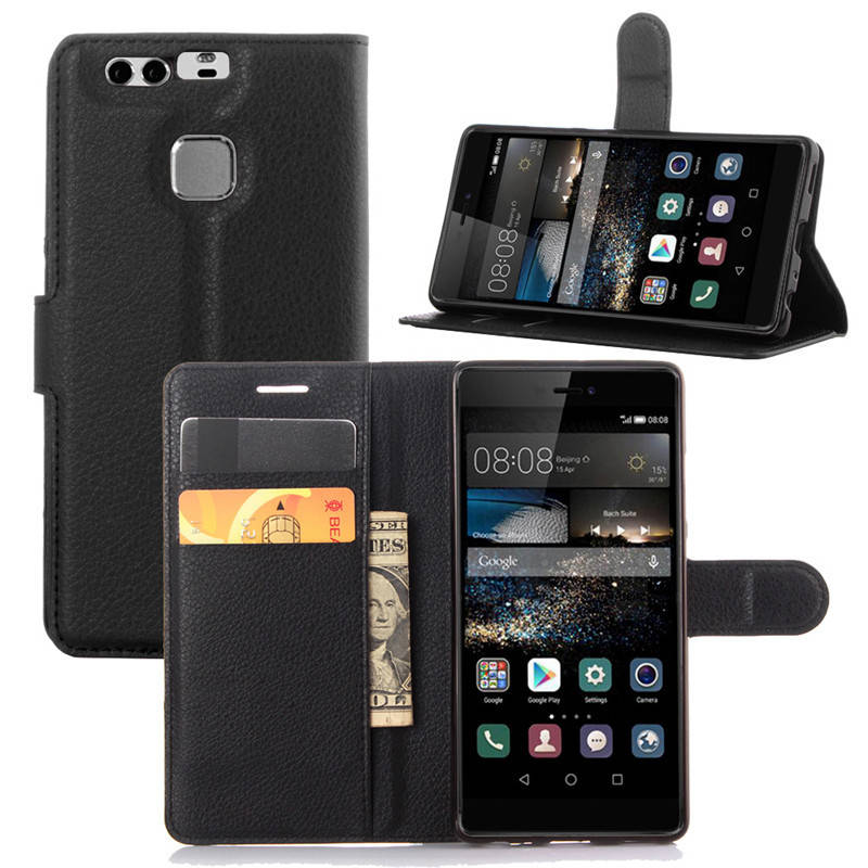 

Чехол книжка для Huawei P9 (EVA-L19), Черный
