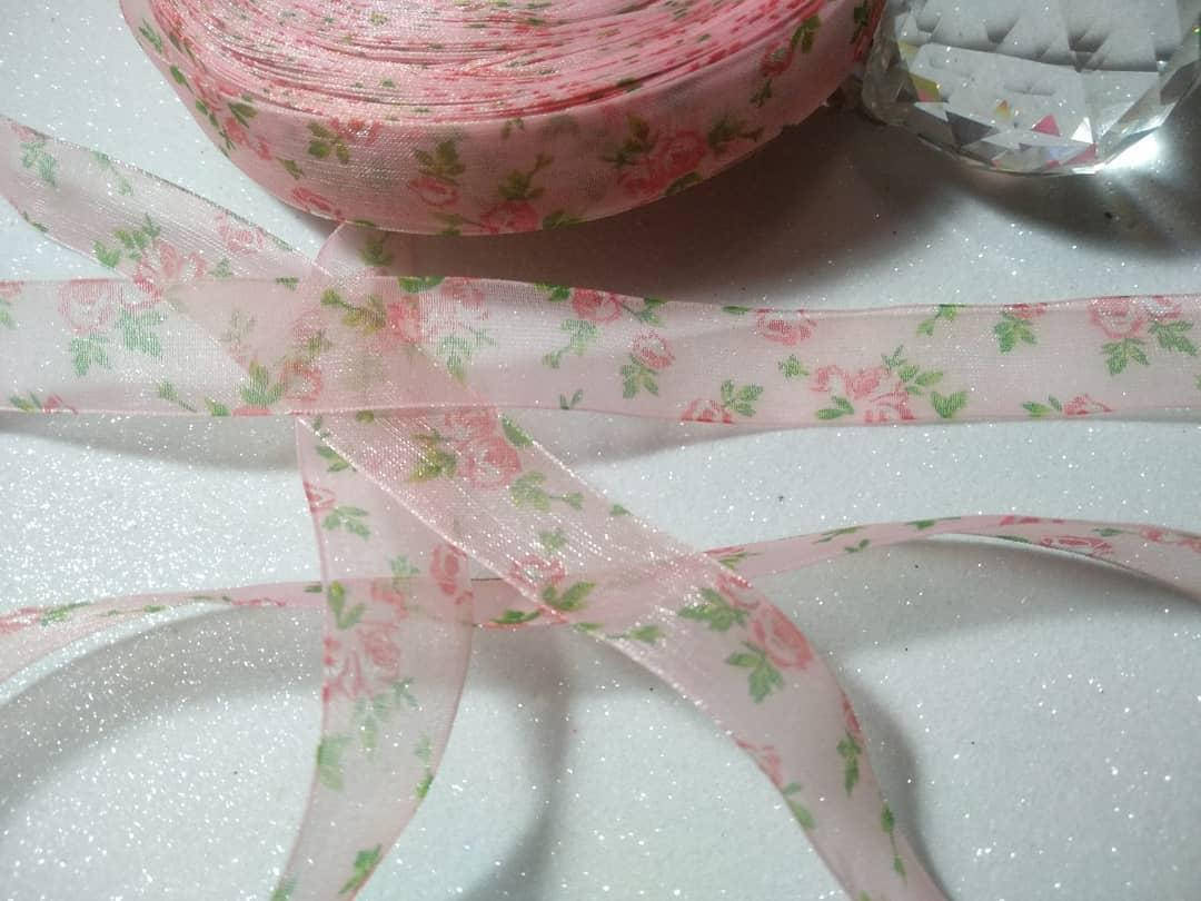 

Органза с рисунком