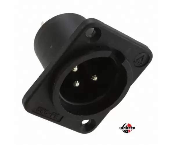 

SWITCHCRAFT PD3MSC1 PKG Роз`єм XLR панельний штирьовий