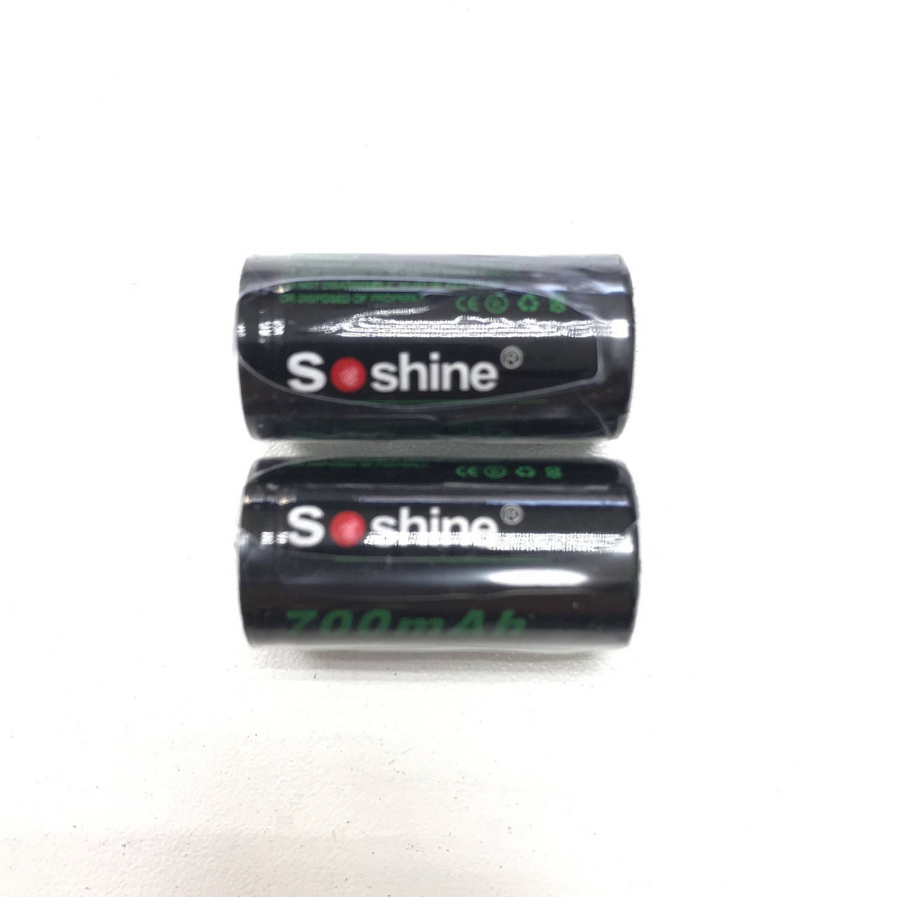 

Аккумулятор Li-ion Bossman 16340 3.7В 700mAh